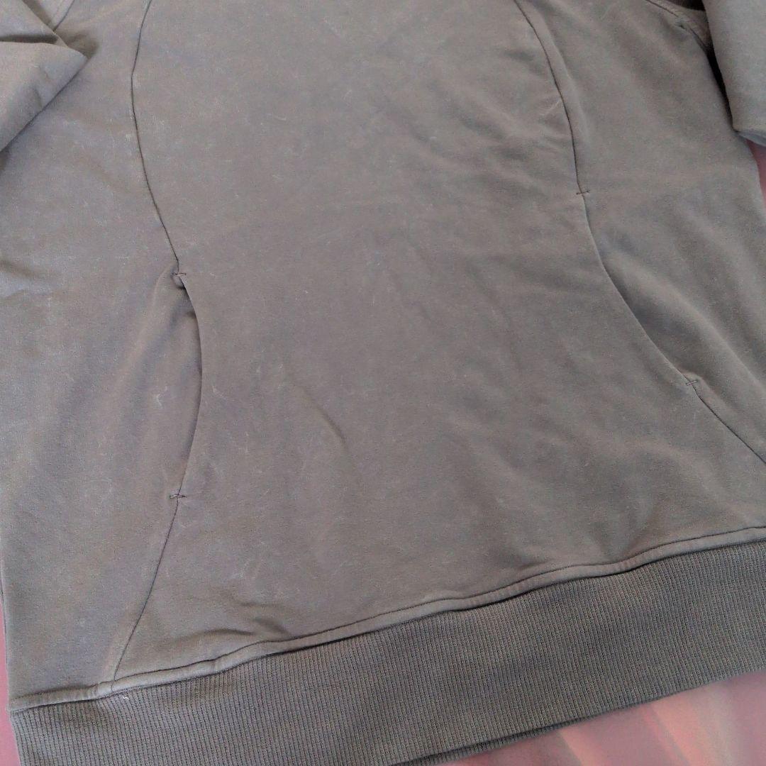 【美品】　lululemon　ウォッシュ加工 フーディ　パーカー