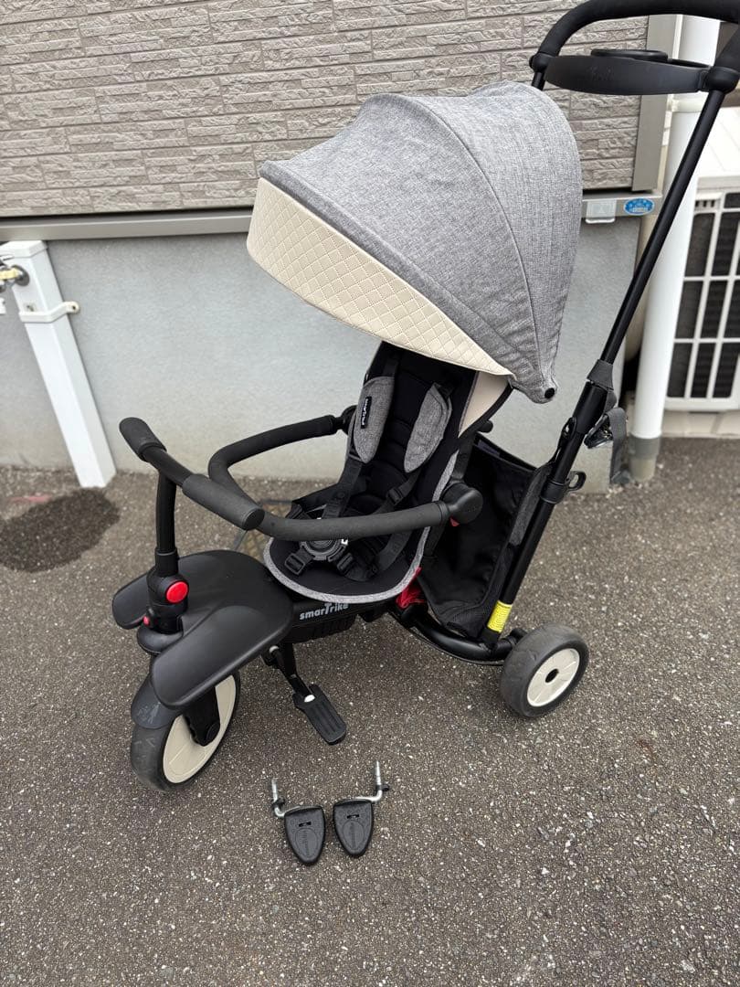 smarTrike スマートトライク 三輪車 ベビーカー仕様 折りたたみ可