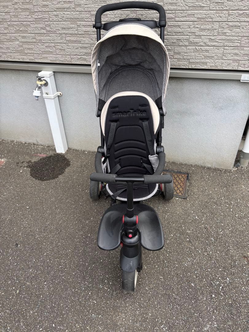 smarTrike スマートトライク 三輪車 ベビーカー仕様 折りたたみ可