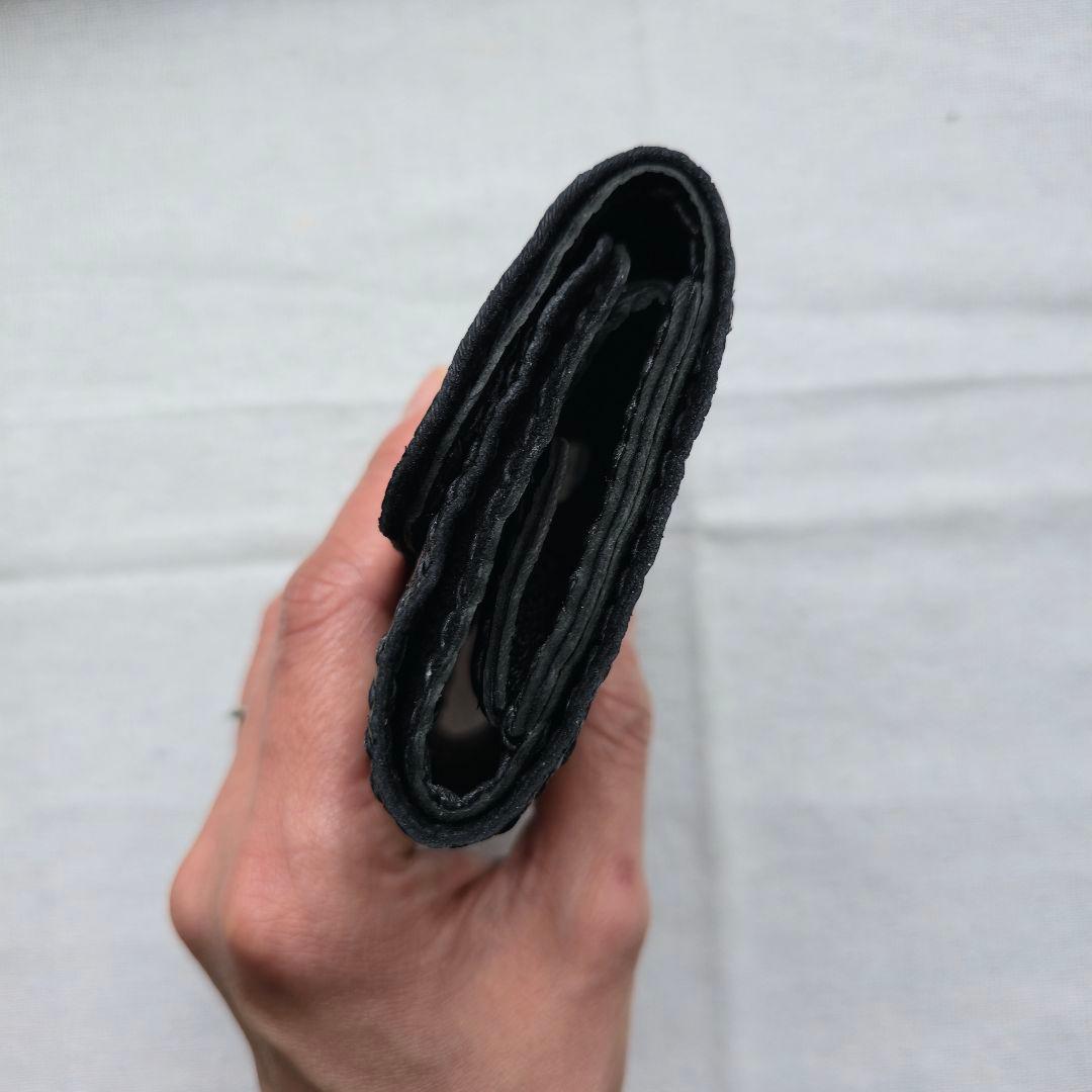 鹿革の三つ折り財布