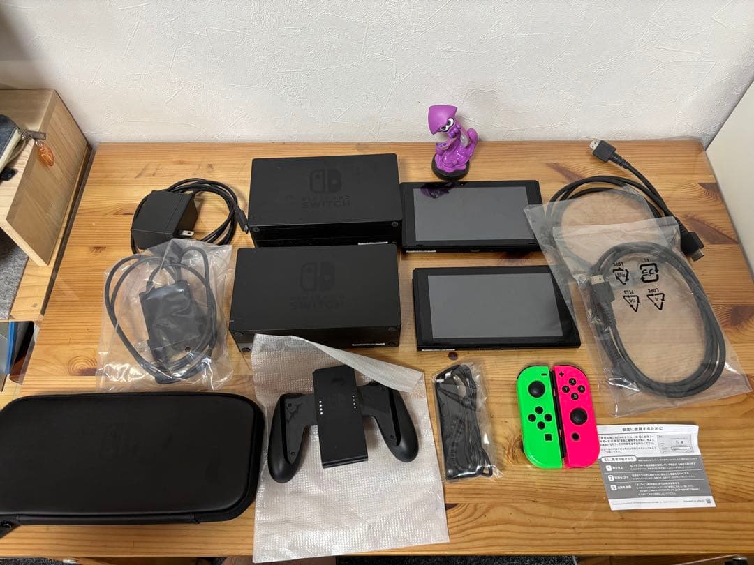 Switch本体箱付き 2台+おまけ