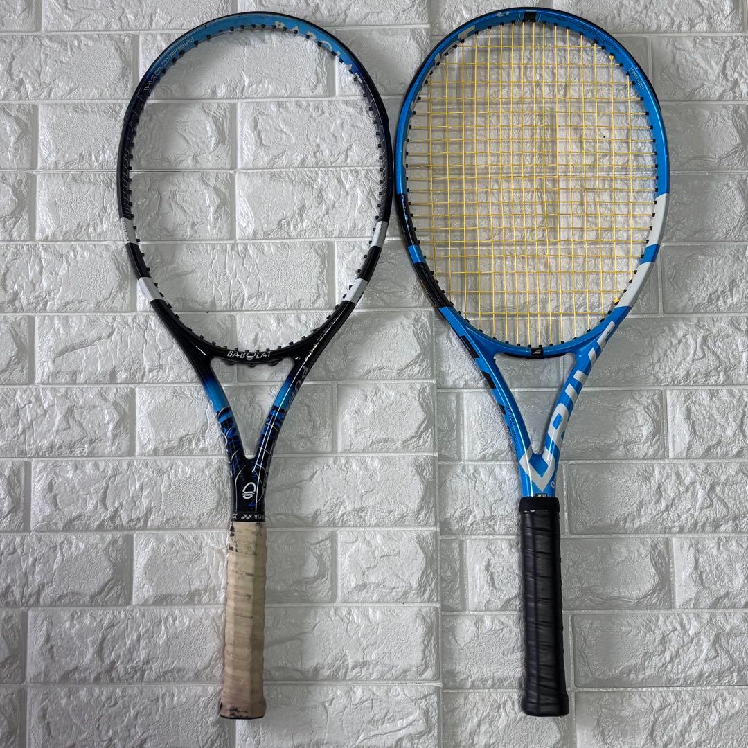 【美品】 Babolat PUREDRIVE 2018 G2 ＋初代 2本セット