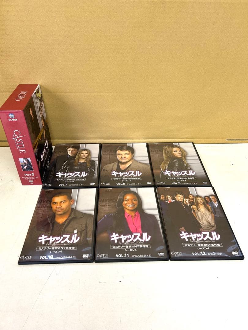 J752キャッスル/ミステリー作家のNY事件簿 コレクターズ DVDBOX 洋画