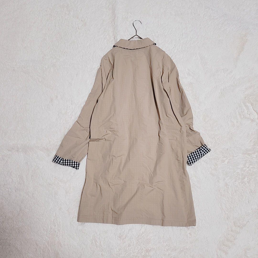 URBAN RESEARCH DOORS リバーシブル コート ギンガムチェック