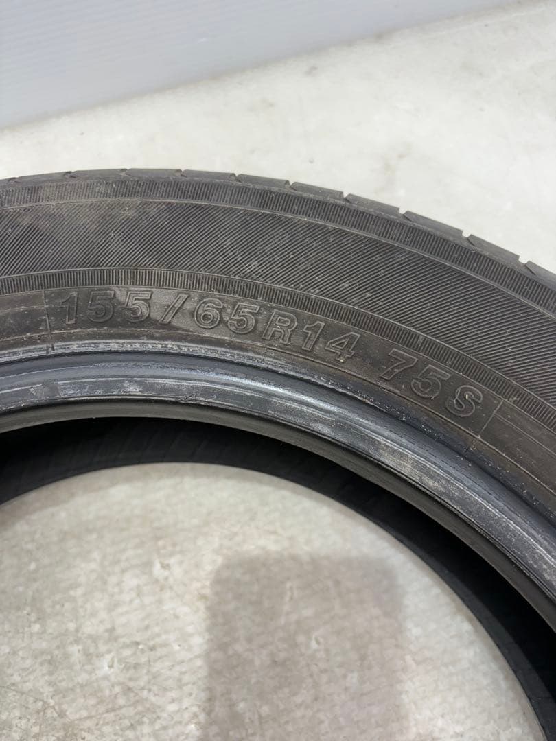 TAKA☆155/65R14 ヨコハマ ECOS ES31 8分山