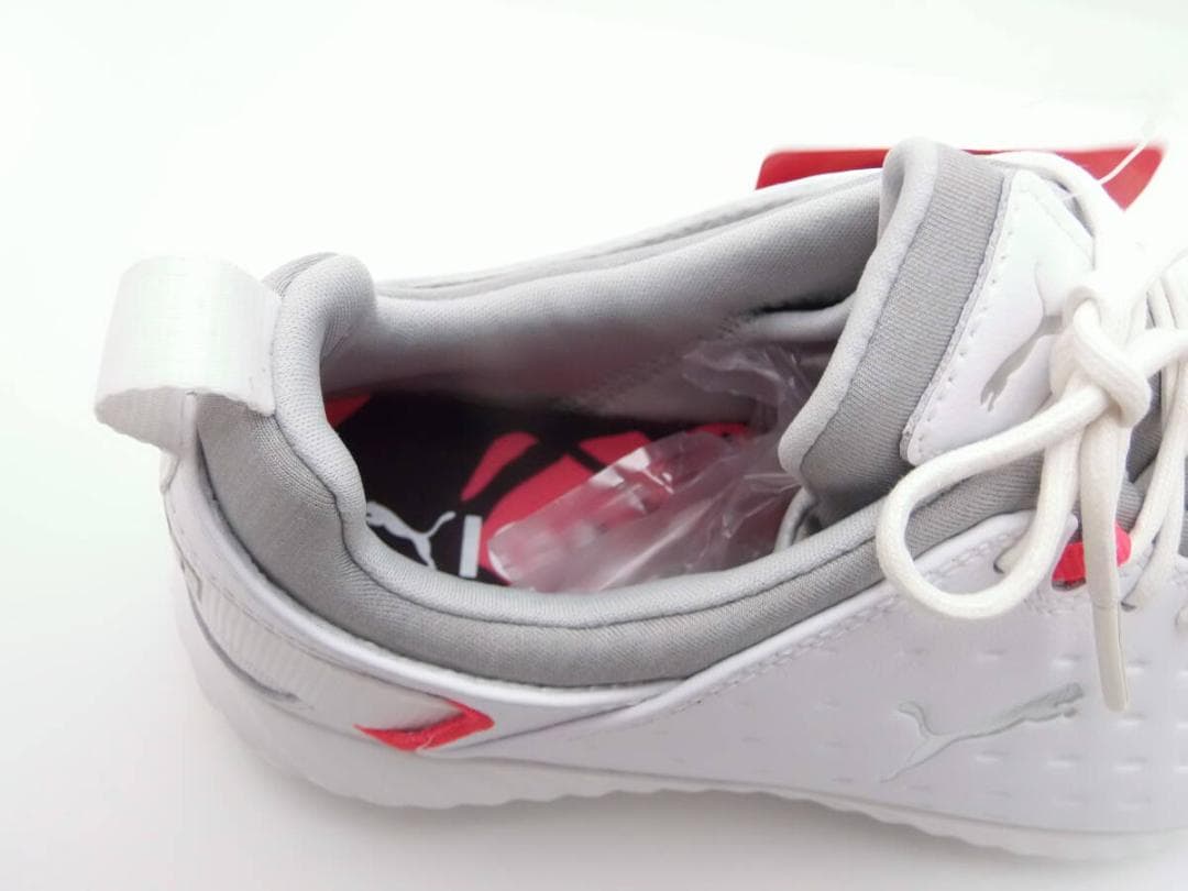 新品同様　未使用　PUMA　ゴルフシューズ　24.5cm　綺麗な美品　ホワイト