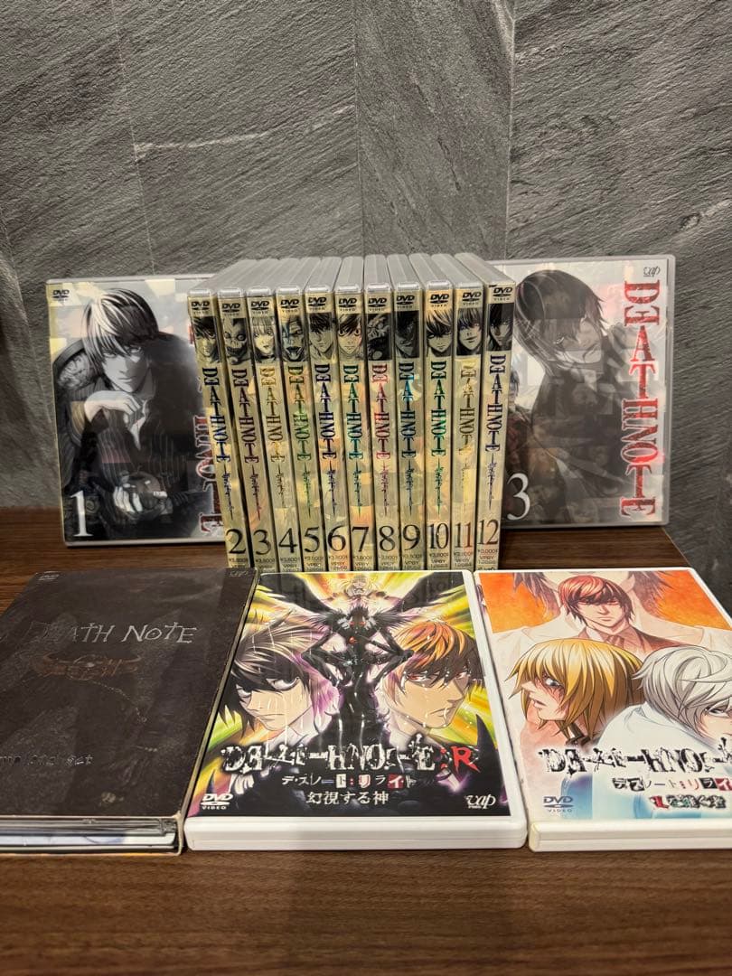 DEATH NOTE デスノート DVD 全巻 16 セット リライト セル版