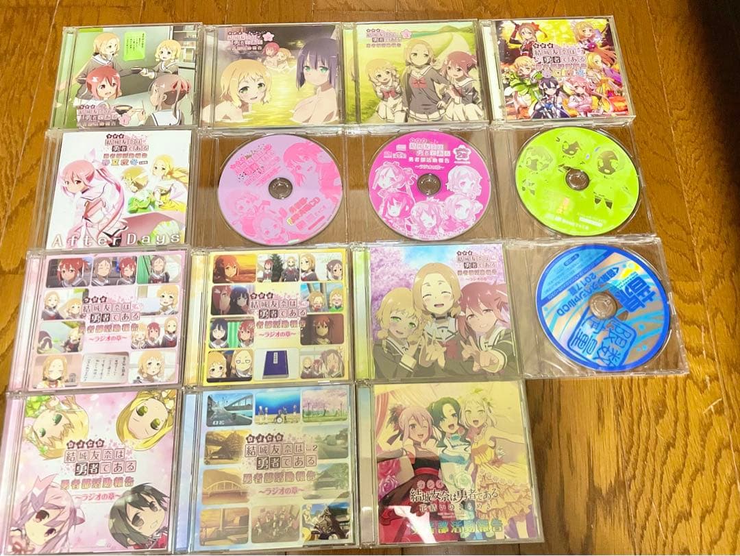 結城友奈は勇者である　書籍　ラジオCD全種 48点セット