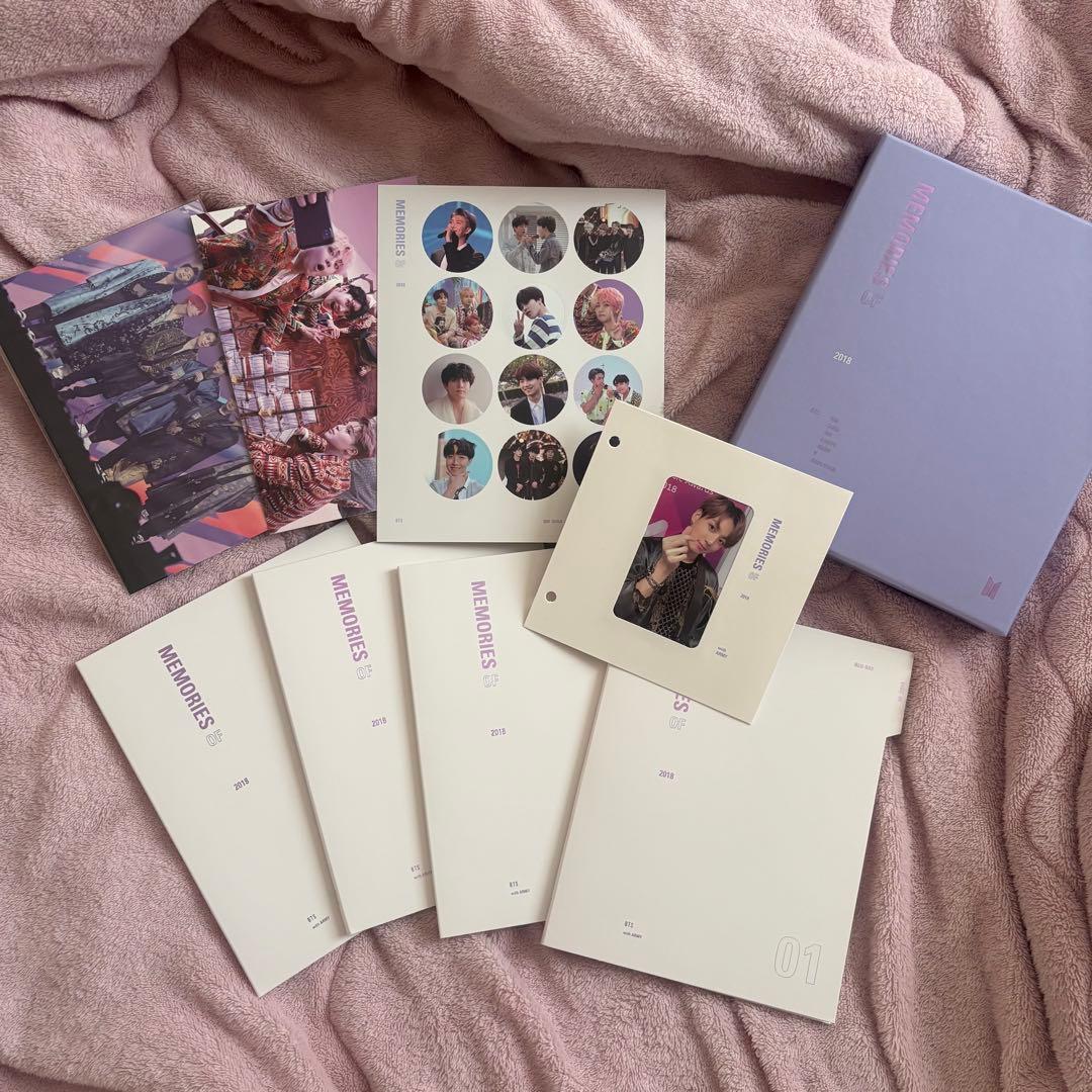 BTS MEMORIES OF 2018 Blu-ray グク トレカ