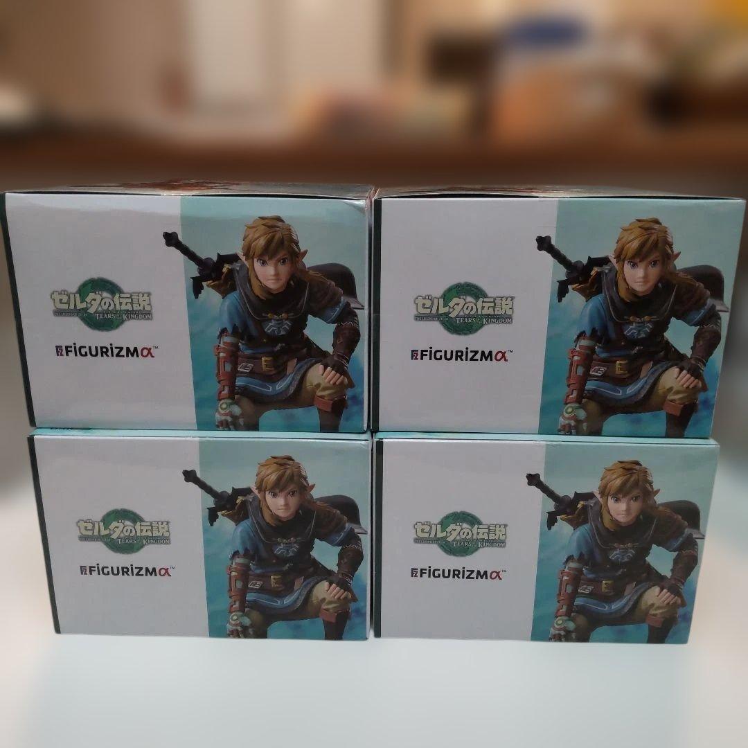ゼルダの伝説 リンク FIGURIZMα フィギュア４体セット