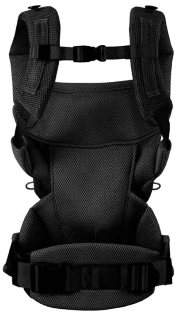 エールべべ ベビーキャリアスリー ブラック 黒 抱っこ紐 新品 未使用