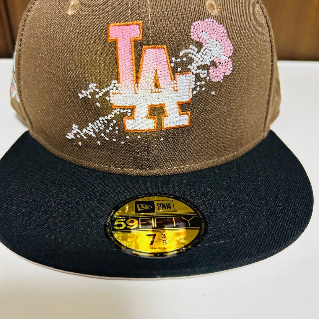 め*そ様 新品　ニューエラ　LA ドジャース キャップ スナップバック58.7