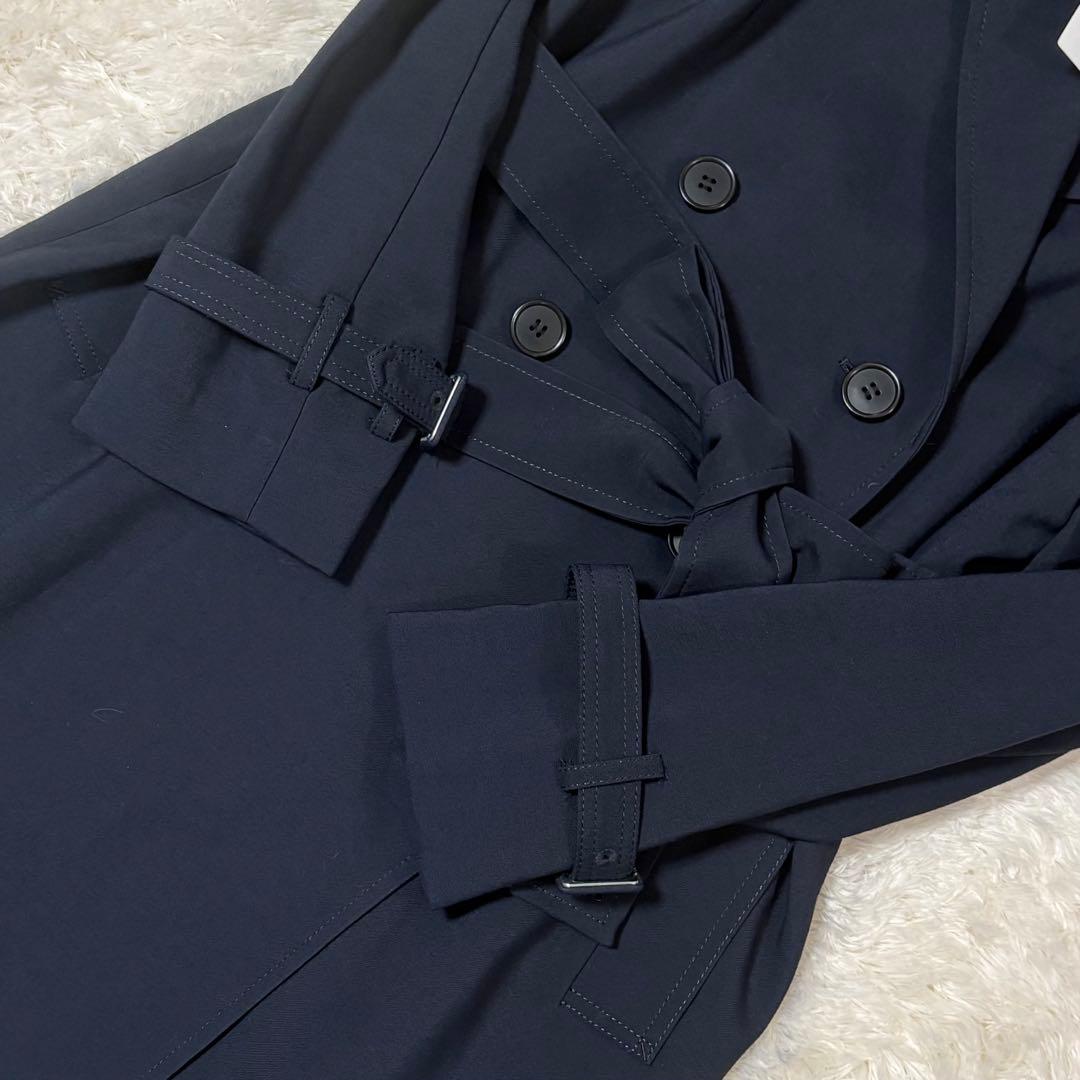 【新品タグ付】UNTITLED アンタイトル トレンチコート ネイビー XS