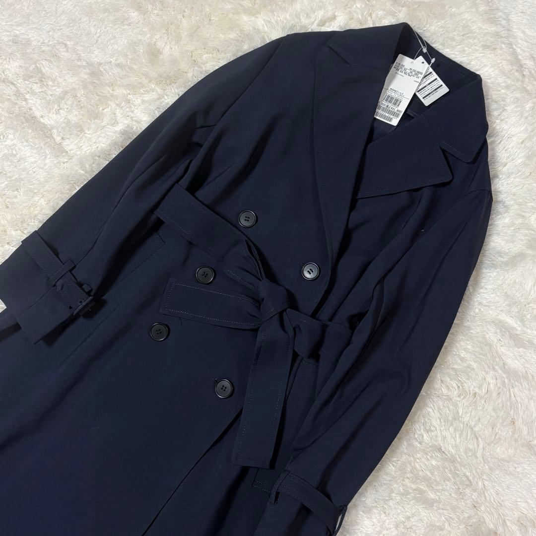 【新品タグ付】UNTITLED アンタイトル トレンチコート ネイビー XS