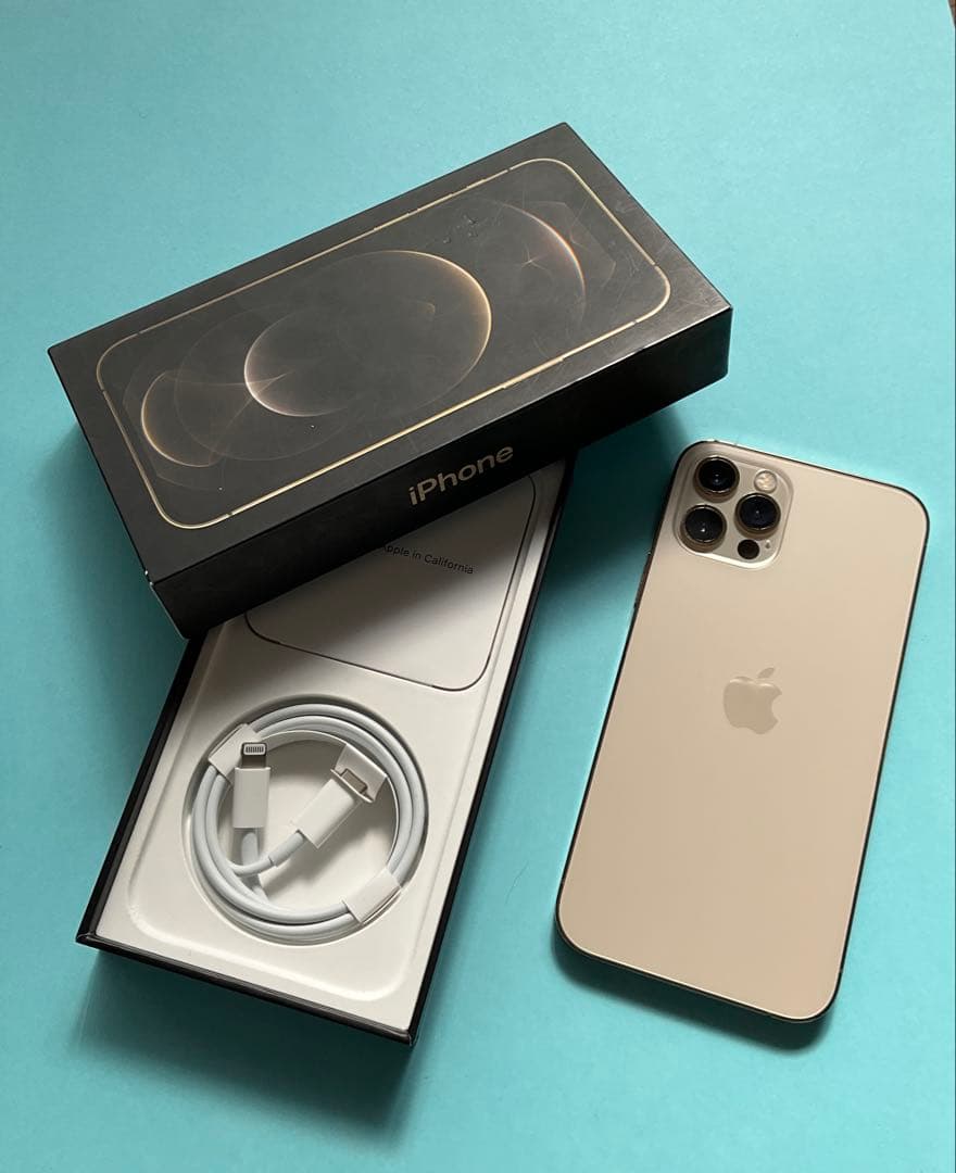 iPhone 12 Pro 256GB ゴールド 美品 ※1xカメラ不具合