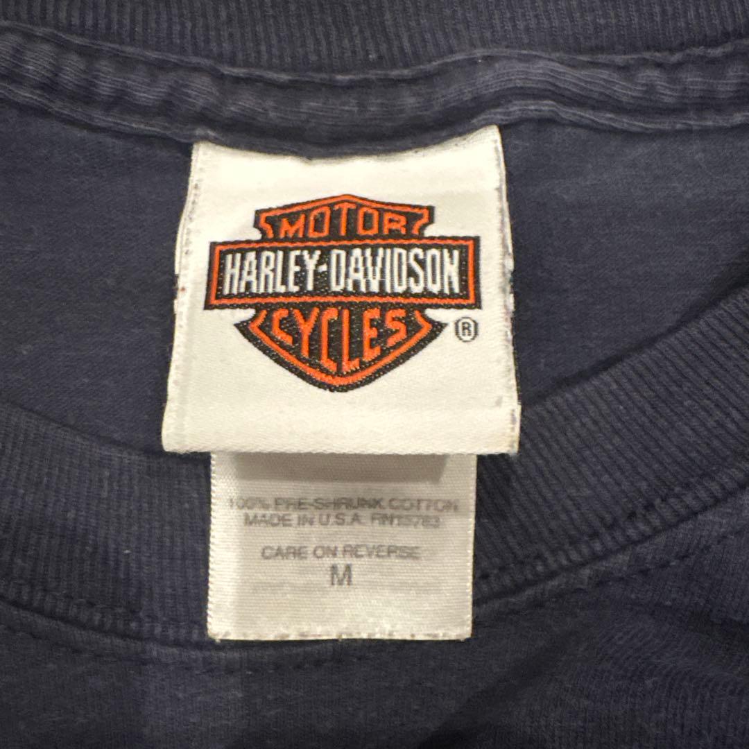 Harley-Davidson ロングスリーブTシャツ M ネイビー