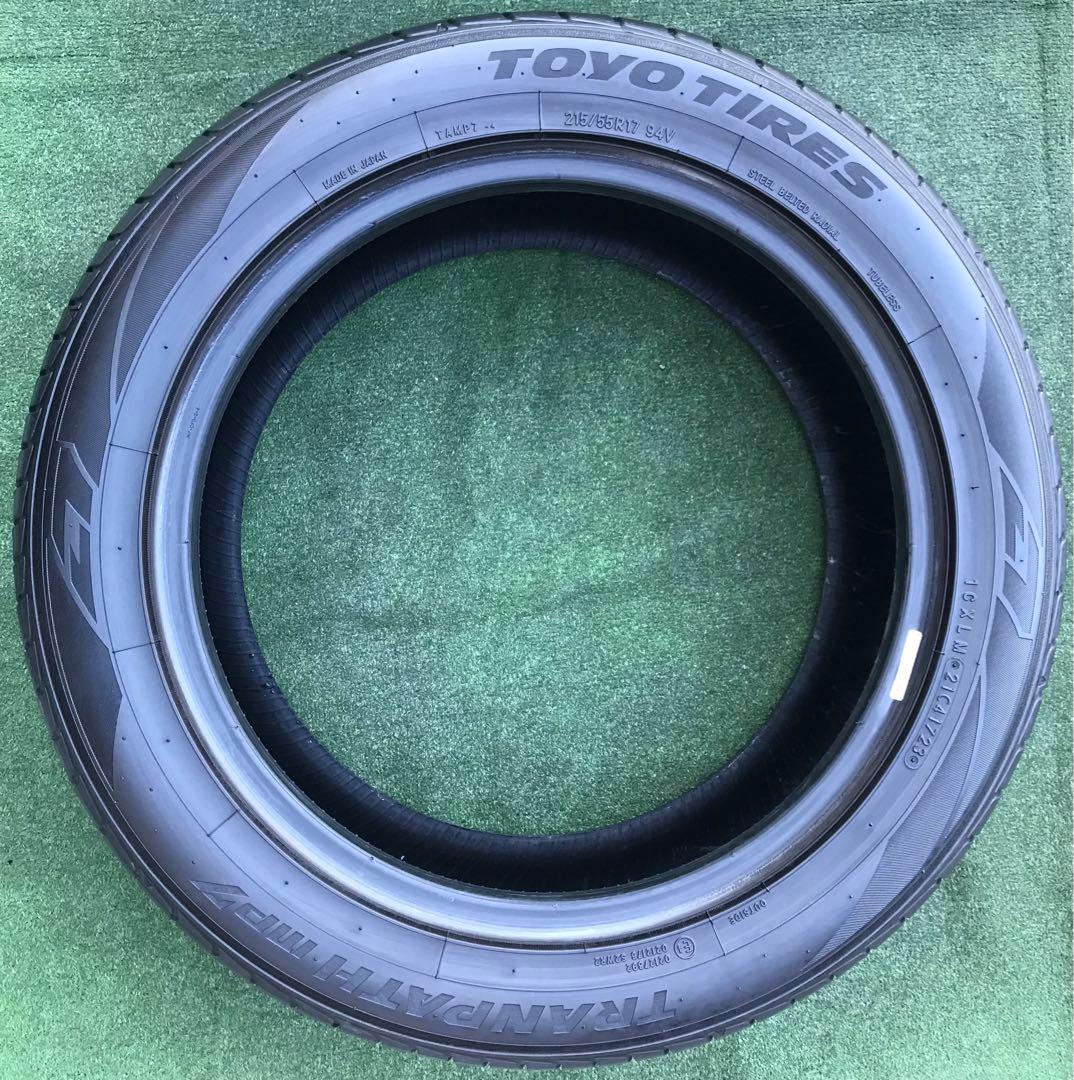 215/55 R17 TOYO TIRES TRANPATHラジアルタイヤ