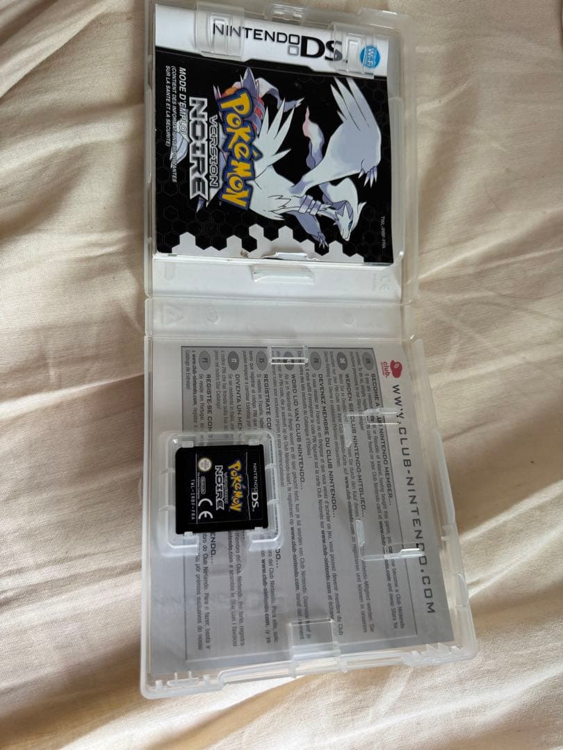 フランス ポケットモンスター ブラックNintendo DS