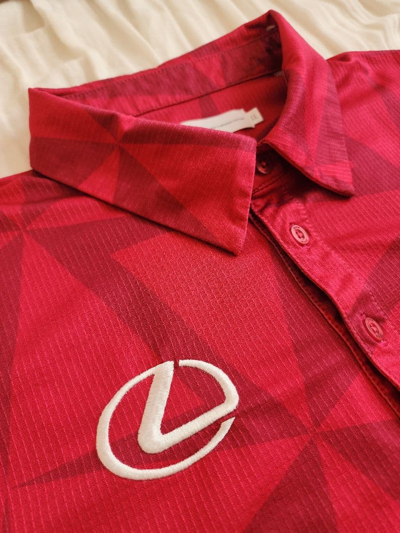 【美品/希少】Srixon レクサス ゴルフポロ LL 松山秀樹