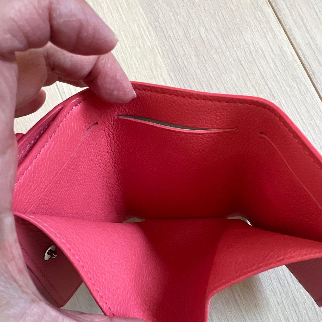 美品ルイヴィトン財布　ポルトフォイユ　ミニ財布　スモークピンク