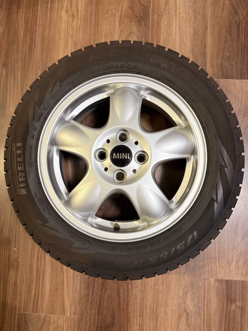  MINI 純正ホイール+スタッドレス r55r56r57r58r59他