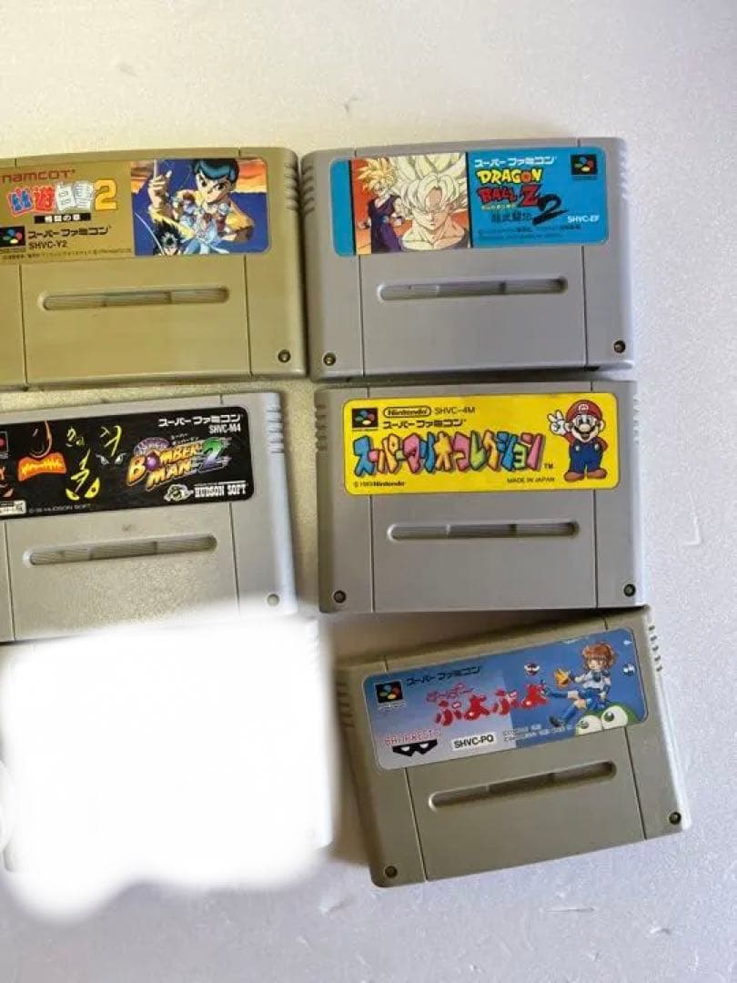 スーパーファミコン　ソフト7本セットプラス1本おまけ