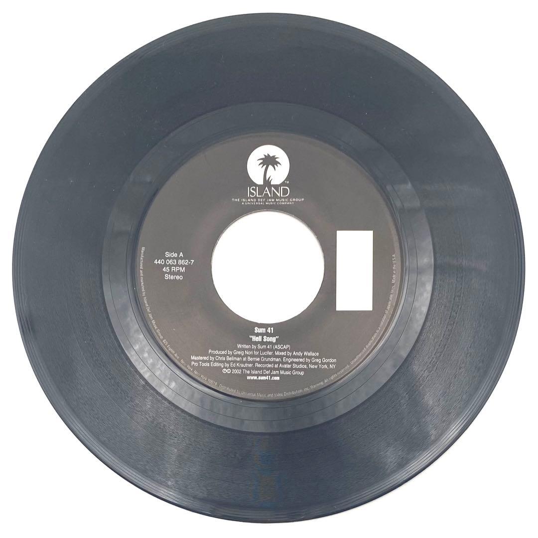 SUM41 両面A盤 / Still Waiting / Hell Song