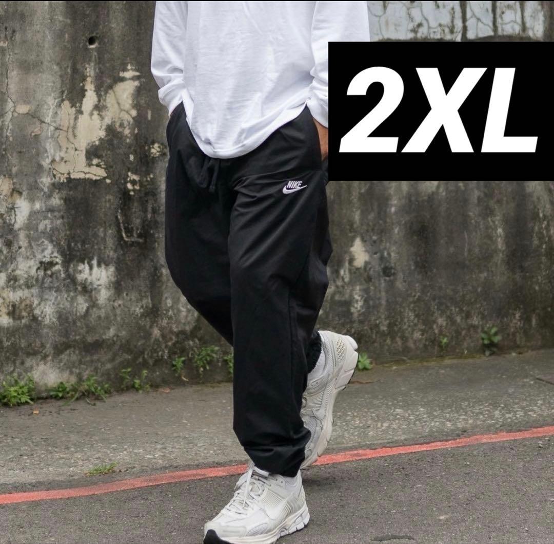 新品　ナイキ　メンズ　アイランド　カフパンツ　定価9,350円　ブラック　2XL