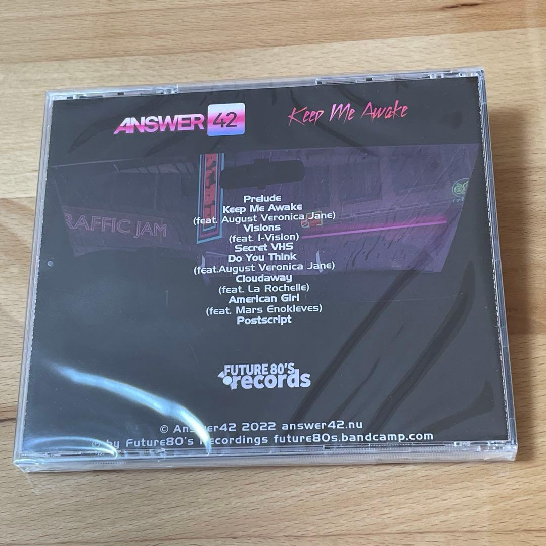 50枚限定盤ANSWER 42 Keep Me Awake AOR