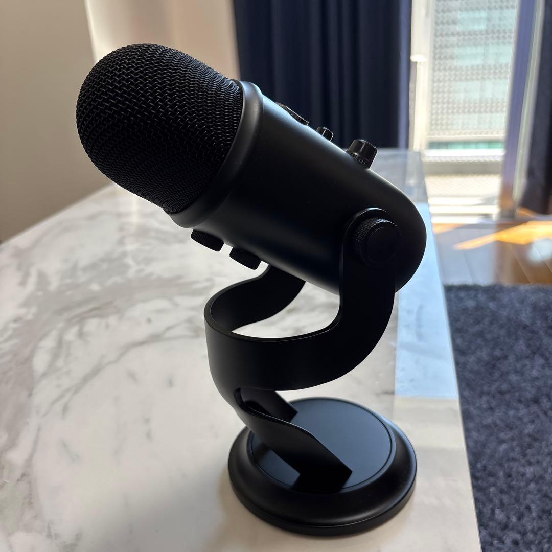 【美品】Blue Yeti ブラック コンデンサーマイク