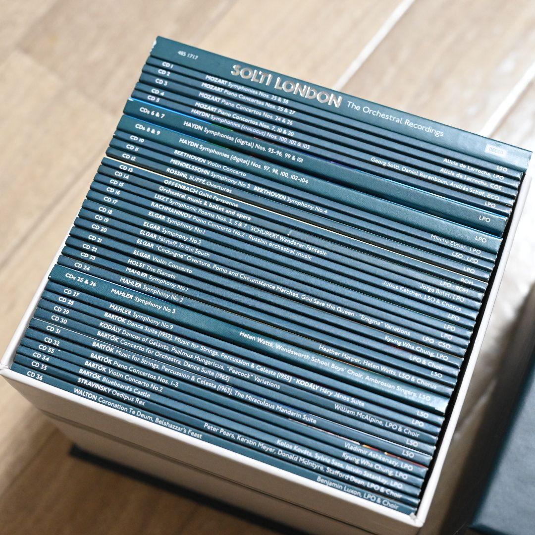 じ*た様 ゲオルグ・ショルティ／ロンドン管弦楽録音全集（36CD）