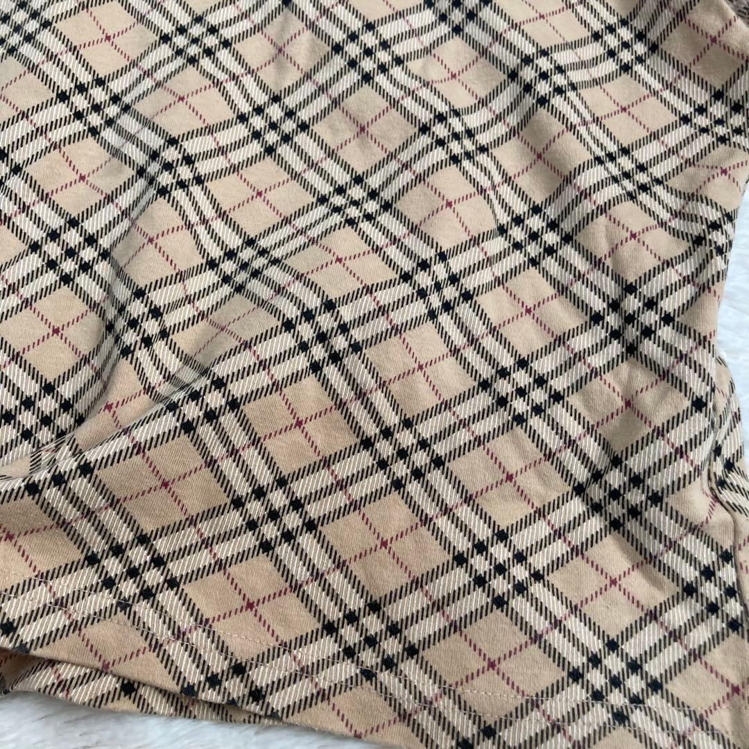 Burberry London Tシャツ 半袖 フード ノバチェック ロゴ