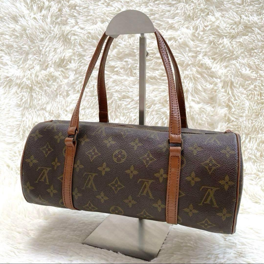 ルイヴィトン　パピヨン30　モノグラム　LV　ハンドバッグ