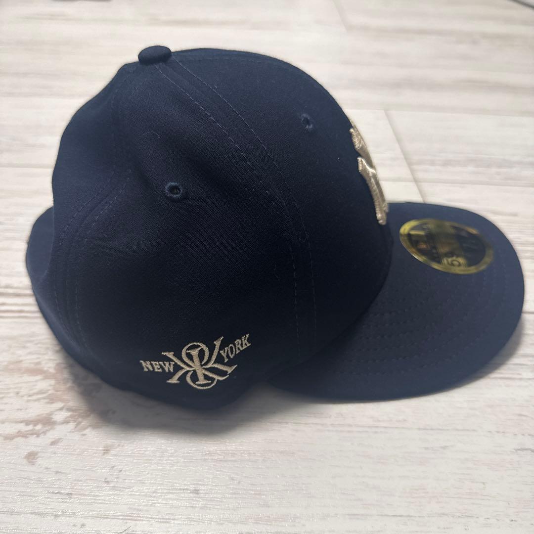KITH ニューヨーク・ヤンキース NewEra キャップ 7 1/2 ネイビー