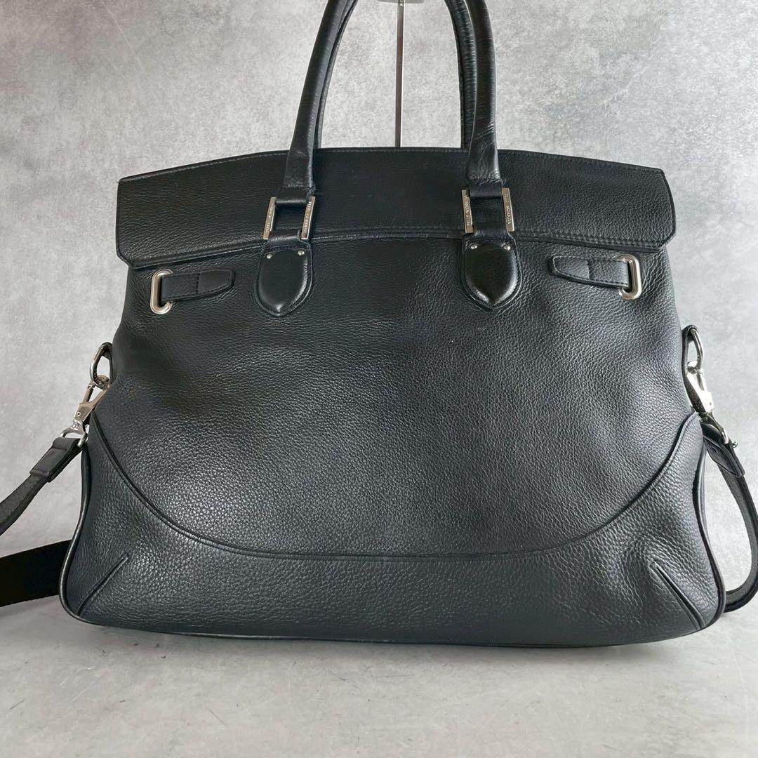 良品 PELLE MORBIDA メイデン ヴォヤージュ　2way ボストン 黒