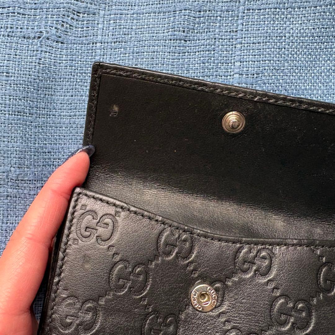 Gucci 二つ折り財布 ブラック