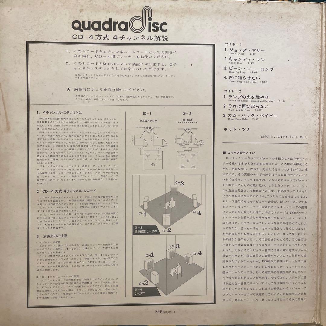 Hot Tuna　Electric Hot Tuna Recorded Live