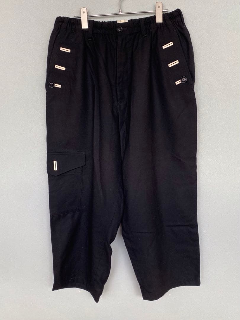 Yohji Yamamoto ヨウジヤマモト　デザインカーゴパンツ