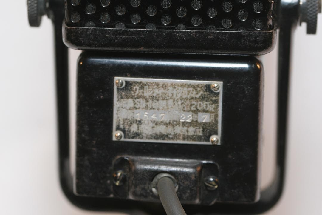 RCA 44 licensed Toshiba 'A' type マイク 黒