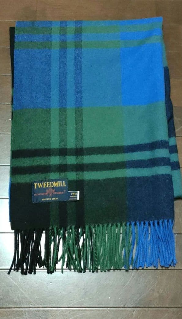 TWEEDMILL/ツイードミル　 チェックストール レディース