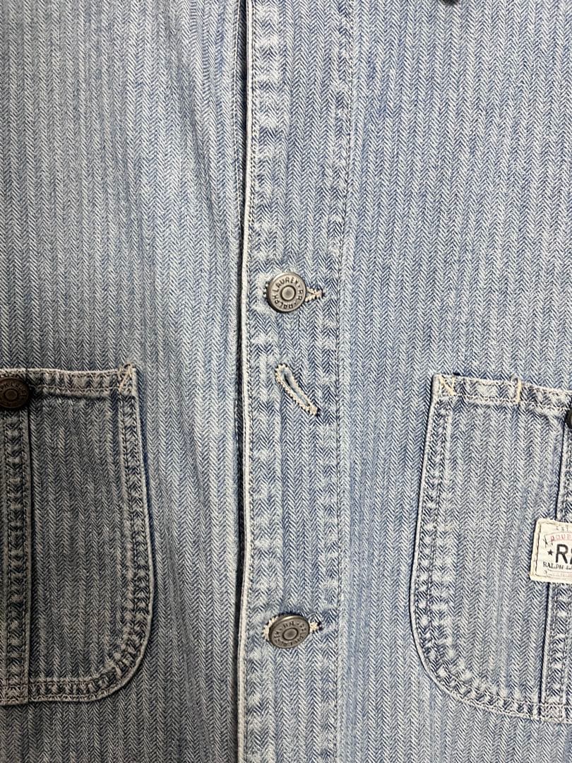 RRL 90s 三つ星　ヘリンボーン　カバーオール