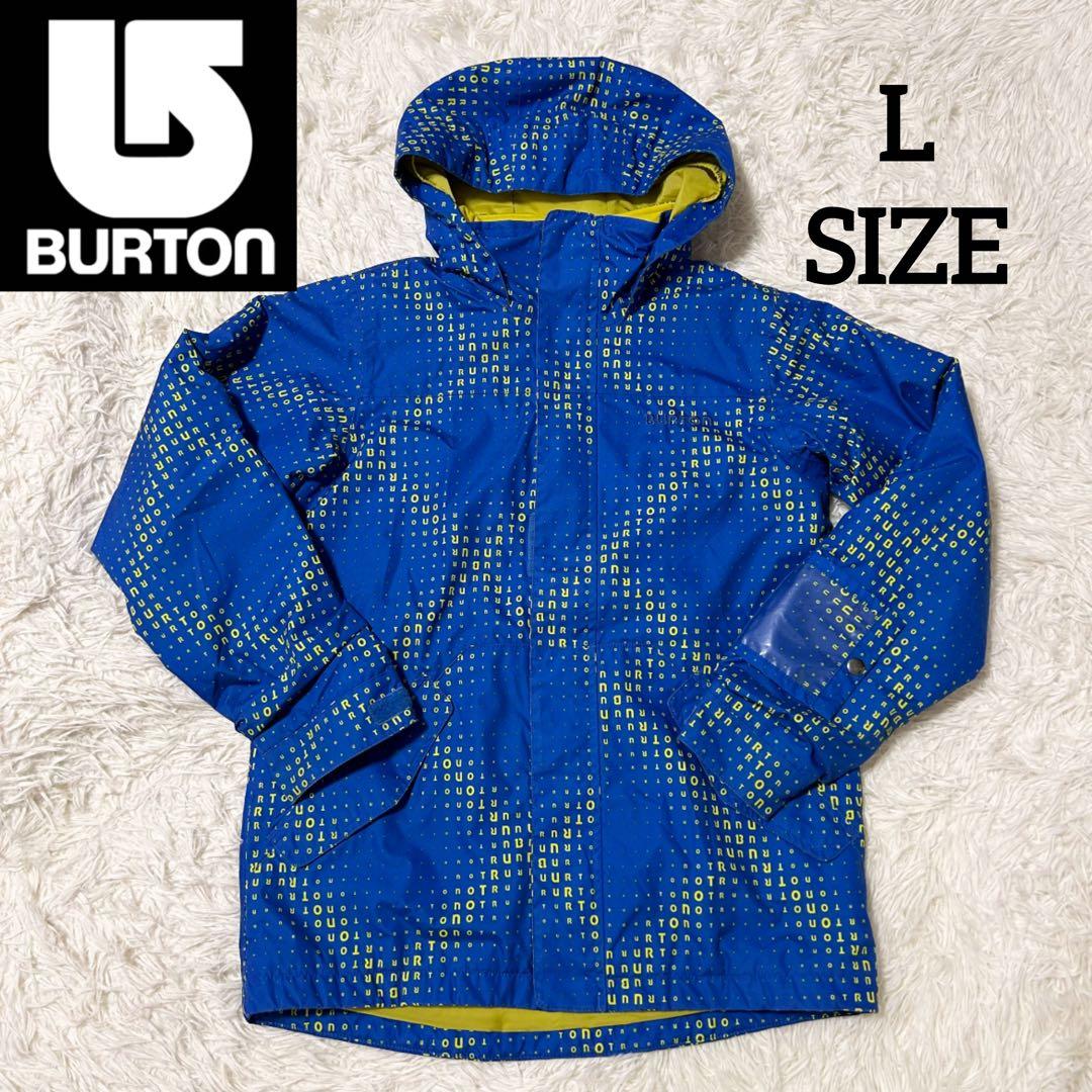 【美品】BURTON バートン スノーボードウェア DRYRIDE L ブルー