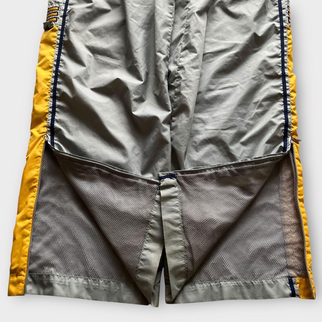 極太00s old adidas USA規格 XL バギーナイロントラックパンツ