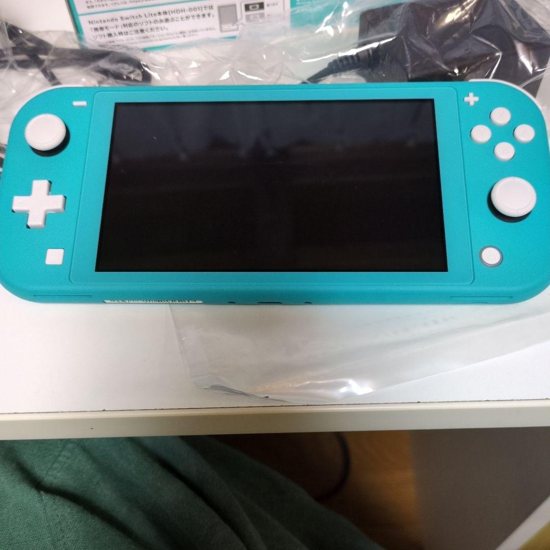Nintendo Switch Lite ターコイズ 充電器付き