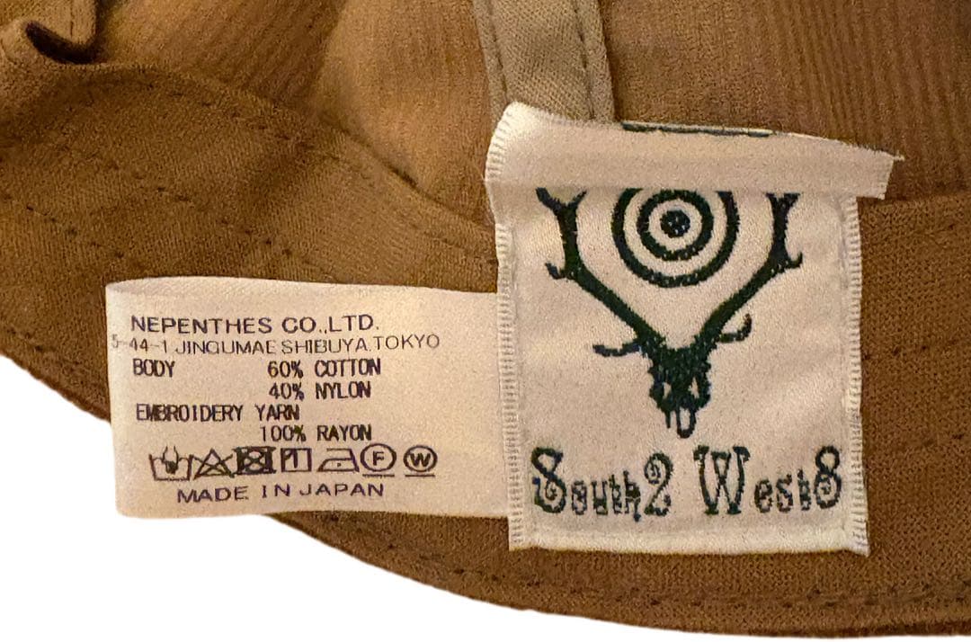 South2 West8 コーデュロイキャップ