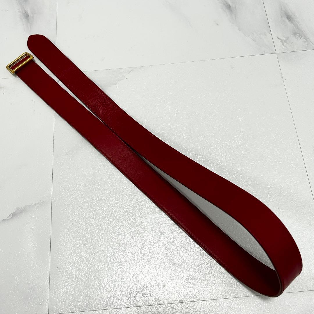 ◎美品◎GUCCI ホースビット スエード ボディバッグ 赤