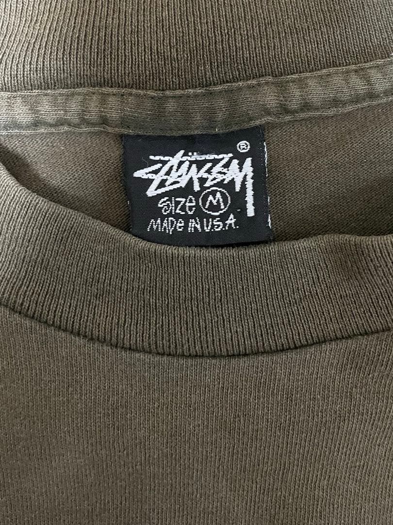 old stussy 80s 90s 黒タグ　Tシャツ