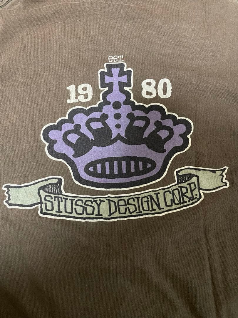 old stussy 80s 90s 黒タグ　Tシャツ
