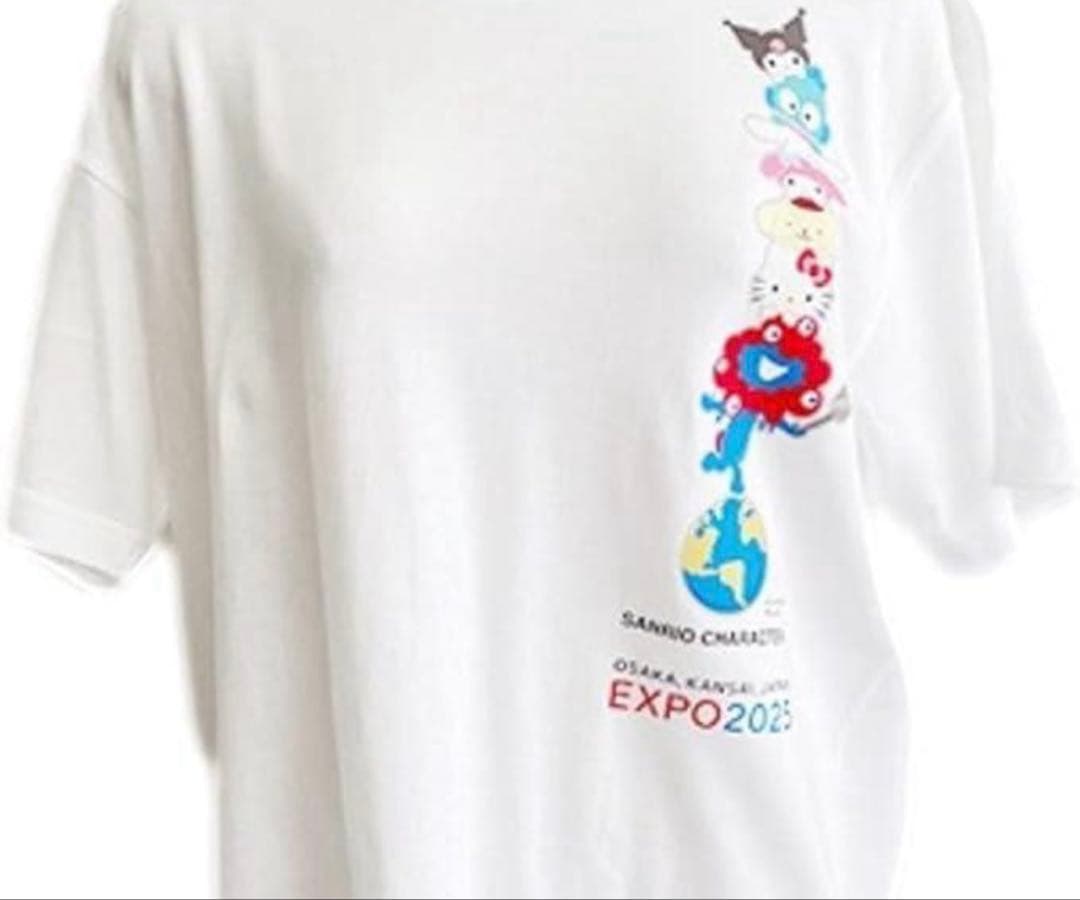 EXPO大阪万博サンリオキャラクターズTシャツ公式ミャクミャク男女兼用