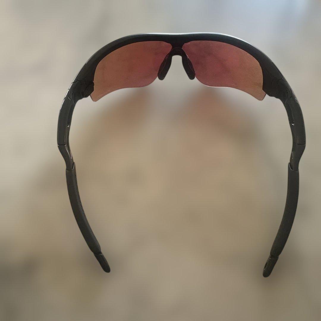 Oakley スポーツサングラス ブルーオレンジ